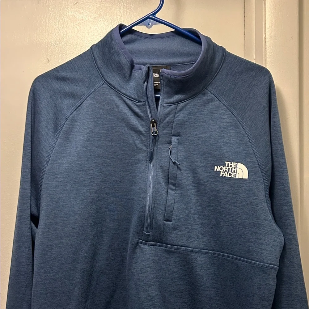 The North Face Navy Quarter-Zip Pullover